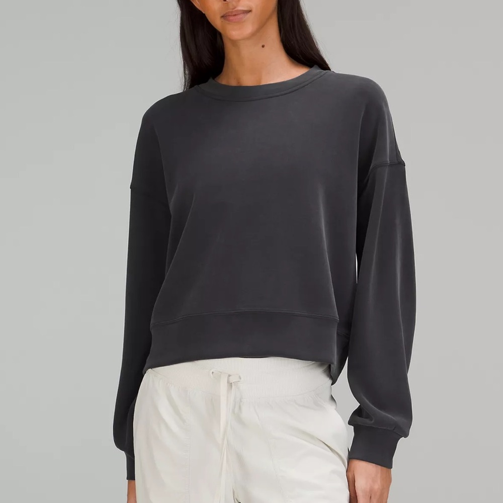 Lululemon Softstreme High Rise Pant and Perfectly Oversized Crew